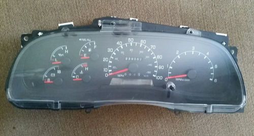 99 00 01 ford f250 super duty speedometer cluster gasoline