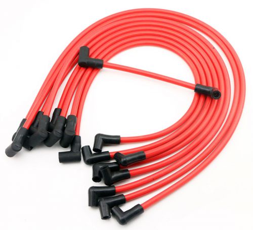 High performance 10.5mm spark plug wires for hei sbc bbc 350 383 454 electronic