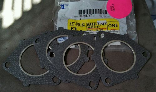 Lot of 4 oem gm exhaust gaskets 88891747 new free shipping!
