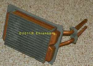 ☛ mopar: e-body heater core 70-74 challenger barrcuda dodge plymouth oem non-a/c