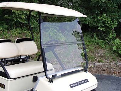 Yamaha golf cart part fold down clear windshield g14, g16, g19