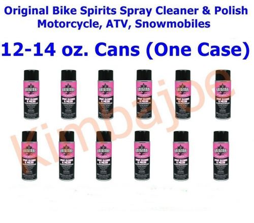 12-14 oz cans original bike spirits spray cleaner polish motorcycle atv