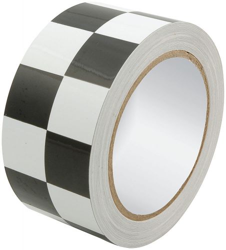 Black and white checkered tape 2&#034; x 45&#039; allstar howe longacre