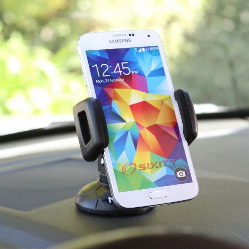 Car dashboard dash phone mount for samsung galaxy s3 s4 s5 s6 swivel  fk