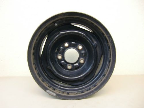 1960&#039;s 70&#039;s gm 14x6 steel wheel 5x4.75 bolt pattern chevy pontiac stamped gm rh