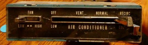 1961 1962 cadillac air conditioning ac a/c fan control switch unit module