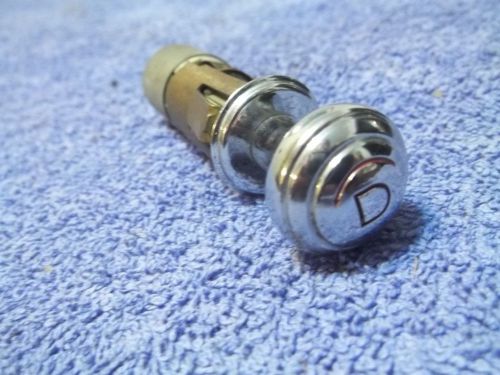 Nos 40&#039;s ford or mercury chrome dash board light dimmer switch 41 42 46 47 48