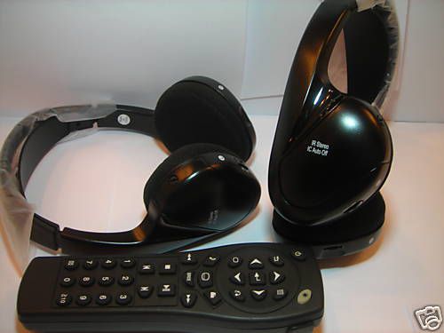 2 headphones dvd remote   1999421 escalade trailblazer