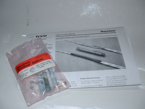Raychem d150 soldershield shielded vhf waterproof repair splice kit 16-26 awg