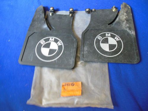 Nos bmw factory accessory mud flaps 1970&#039;s 2002? 726014593