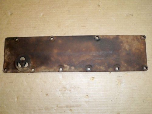 Ford model a engine side plate valve cover
