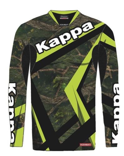 Can-am kappa combat tech long sleeve  jersey - vert/green