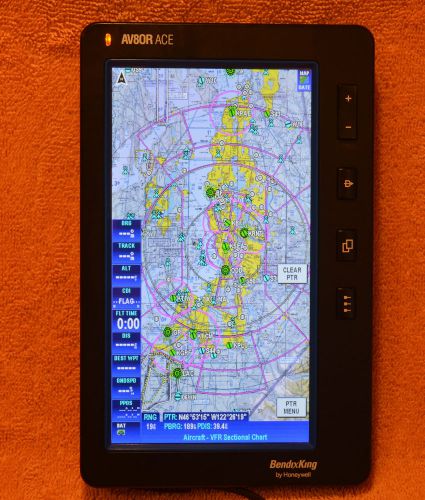 Bendix/king av8or ace gps - very nice, large screen, for  aviation or the road