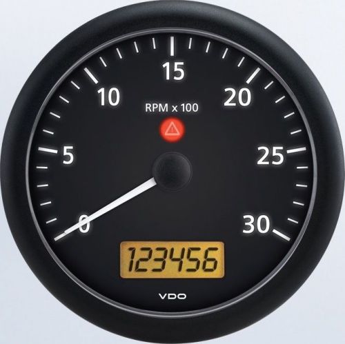 Vdo a2c53194597-s tachometer 3,000 rpm - viewline onyx
