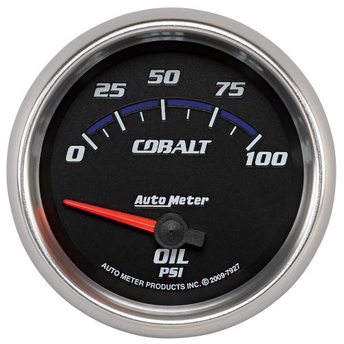 Auto meter 7927 cobalt; electric oil pressure gauge