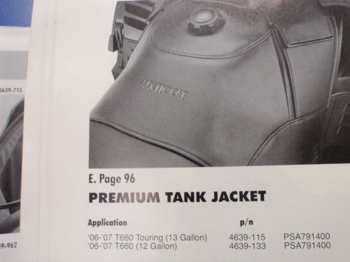 4639-115 arctic cat tank jacket black