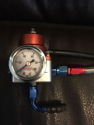 Aeromotive a1000 fuel pressure regulator with gauge