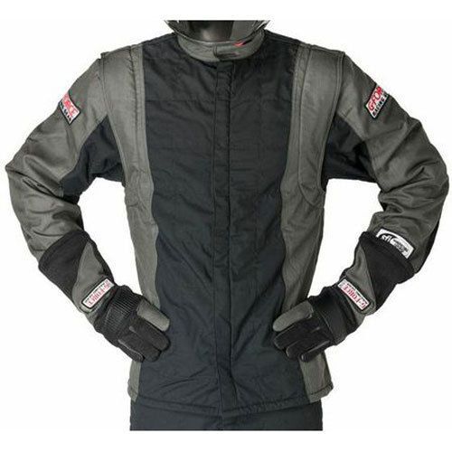 G-force 4746lrgbk gf745 jacket black/gray