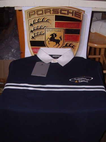 Porsche design men&#039;s nos 2004 supercup rugby shirt! usa xxl: euro 3xl heavy duty