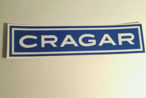 Cragar sticker decal hot rod rat rod lowrider vintage look car truck bike