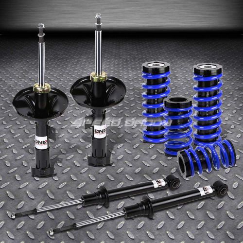 Dna gas shock absorber struts+scaled coilover springs for 00-05 mit eclipse 3g