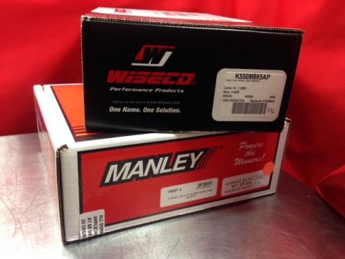 Manley h-beam rods 14027-6 wiseco pistons k550m865ap toyota supra 2jz 2jzgte