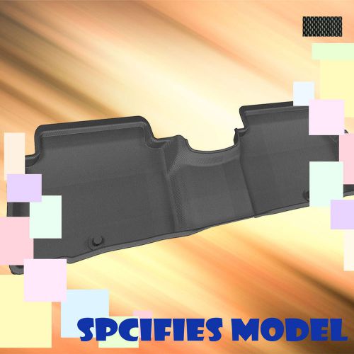 Digital molded fits kia sportage fx7c83847 3d anti-skid 2nd row black waterproof