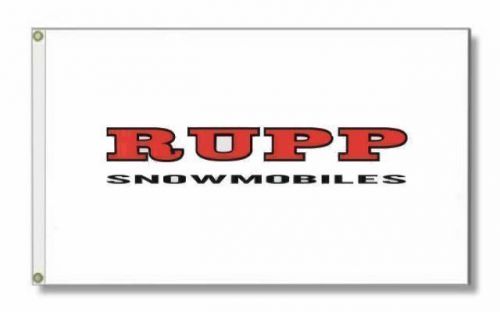 Rupp banner flag snowmobile very limited ski doo 4x2 ft