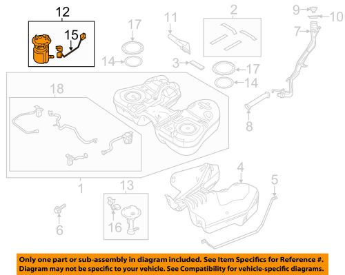 Ford oem-fuel pump da8z9h307k