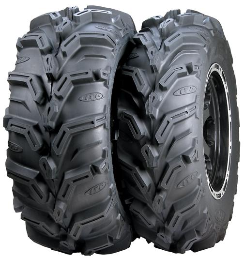 (4) itp mudlite xtr radial tires 26" front & rear for 12" wheels mud lite