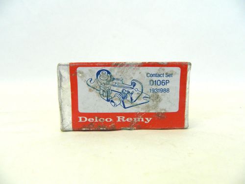 Nos delco remy d-106p points contact set general motors #1931988