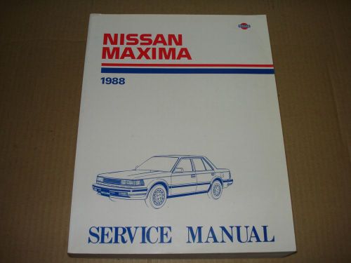 1988 nissan maxima service manual