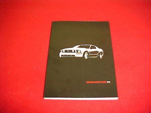 2006 new ford mustang original owners manual service guide book 06 glovebox oem