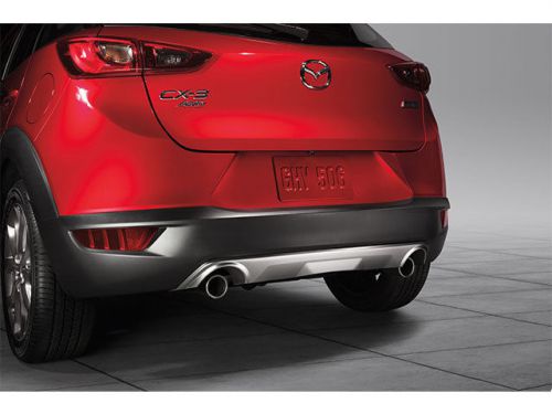 Mazda cx-3 2016 new oem rear bumper accent genuine accessories dd2f-v3-900a