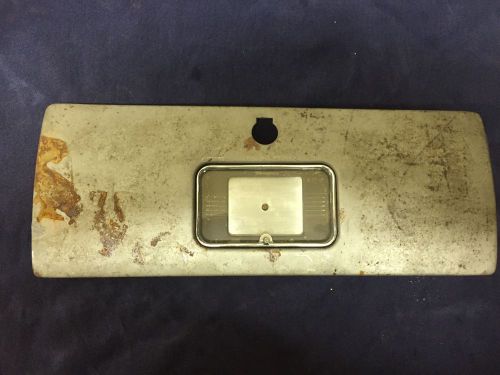 1939 chevrolet glove box door with clock