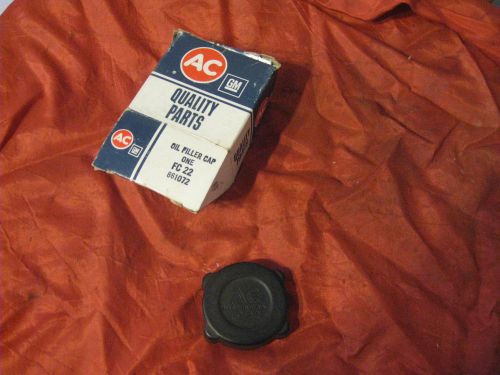 Nos ac fc-22 oil filler cap in oem box - application unknown came with 409 parts