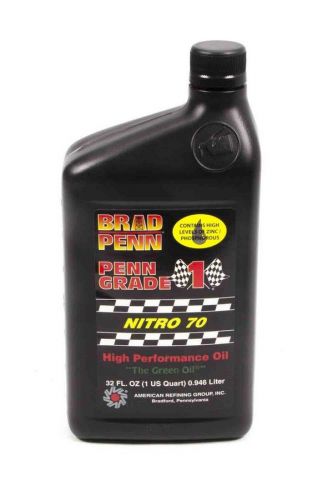 Brad penn oil nitro 70w motor oil 1 qt p/n 009-7117s