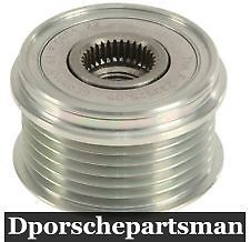 Porsche 911 / boxster / cayman alternator pulley( with free wheel lock) new #ns
