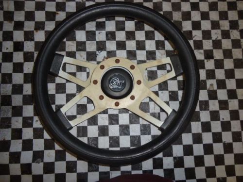 Gt grant 13&#034; racing steering wheel with center horn button!!!
