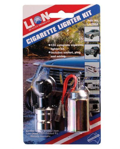 Lion 12 volt cigarette lighter kit