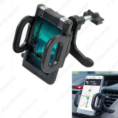 Black universal car air vent mount phone holder cradle stand for mobile 3015