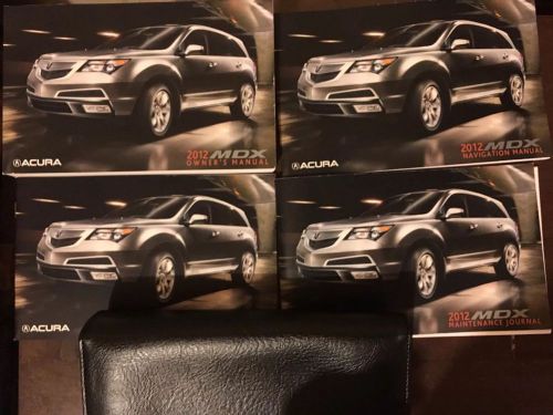 2012 acura mdx owners manual