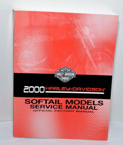 2000 harley davidson softail official factory service manual