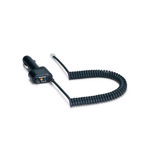 Escort smartcord coiled power cord with blue led