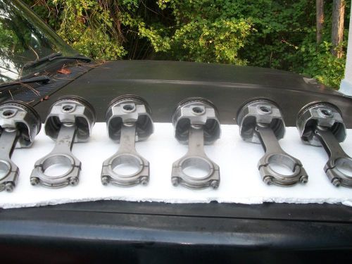 Eagle rods small journal chevy 6 rods and forged pistons