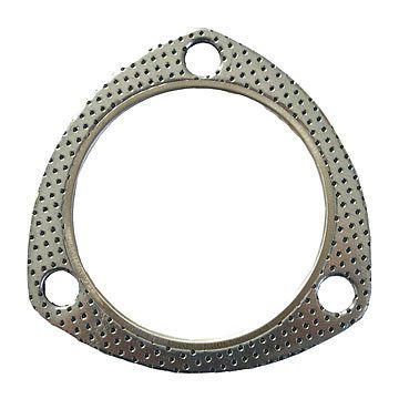 Reinforced graphite exhaust gasket 3-bolt 2.5&#034; id 64mm catback downpipe