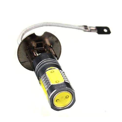 H3 cob led bright xenon white car auto fog light lamp bulb dc12v ro