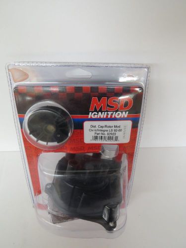 Msd ignition dist cap/rotor kit part no. 82923~ honda civic/acura integra ls~
