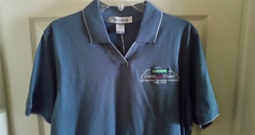 1995-2004 10 yrs woodward dream cruise ladies pull over golf/polo shirt size xl