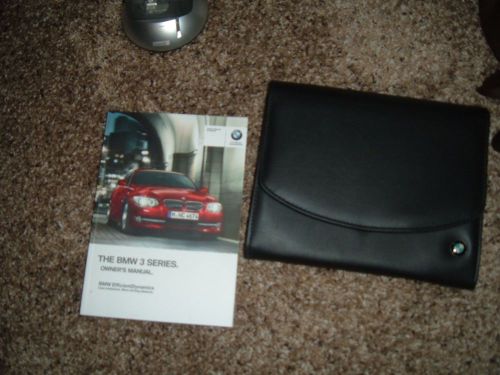 2013 bmw 3 series owners manual and leatheret cover